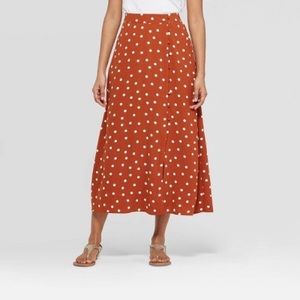 RESERVED FOR VALERIE - New Day Orange Skirt